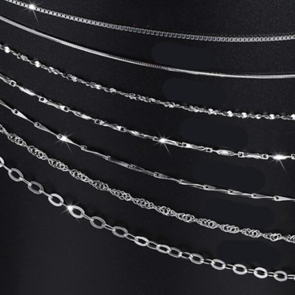 S925 sterling silver necklace - Image 4