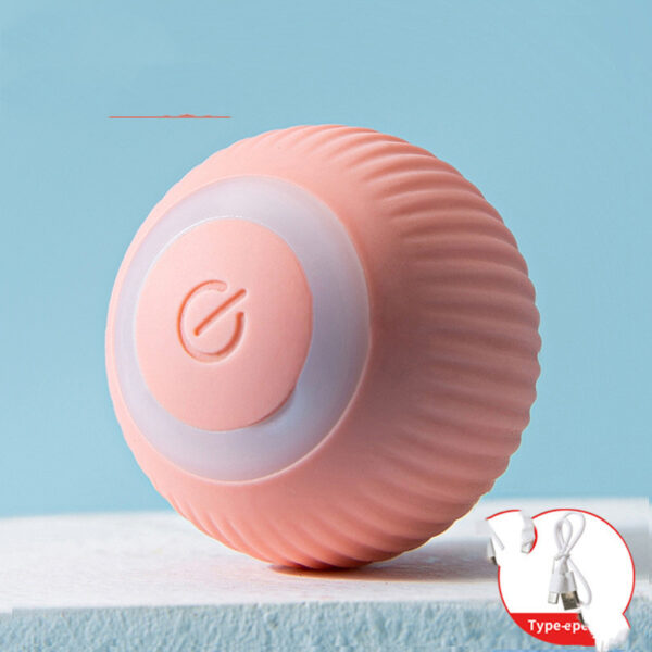 USB Rechargeable Gravity Electric Rolling Ball Electric Cat Toy - Image 6